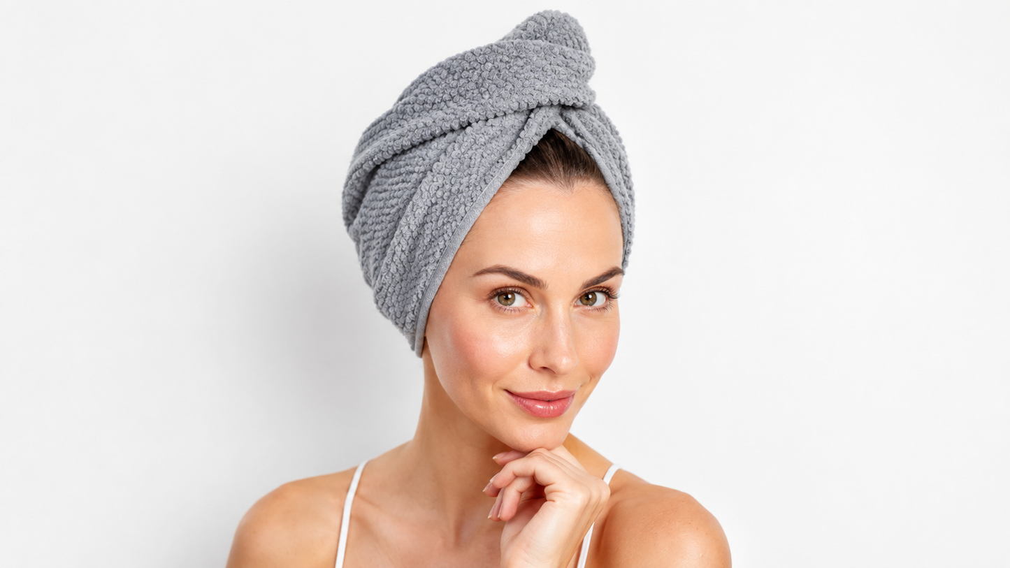 ABSORA™ Ultra Absorbent Microfiber Hair Towel Wrap