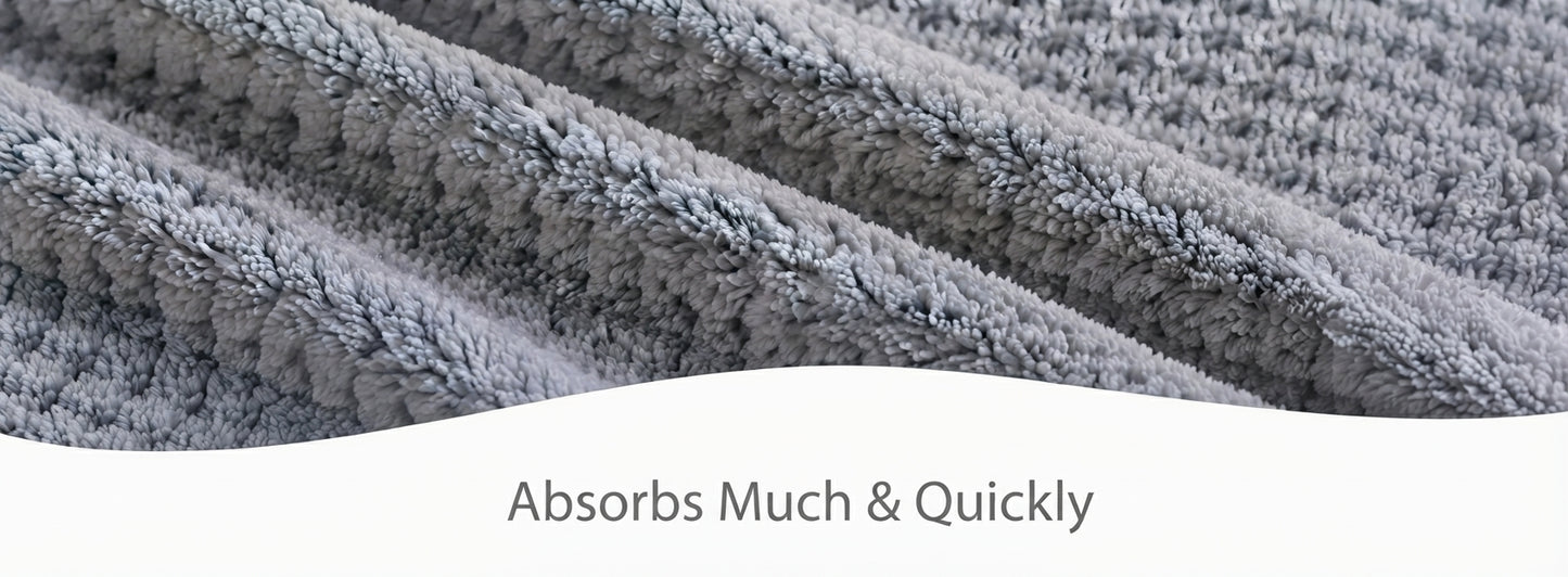 ABSORA™ Ultra Absorbent Microfiber Hair Towel Wrap