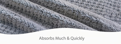ABSORA™ Ultra Absorbent Microfiber Hair Towel Wrap